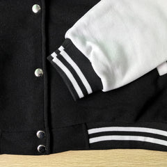 Chic Angel's White Wing Jacket Women's Streetwear Warm Fleece Overcoat with Pockets