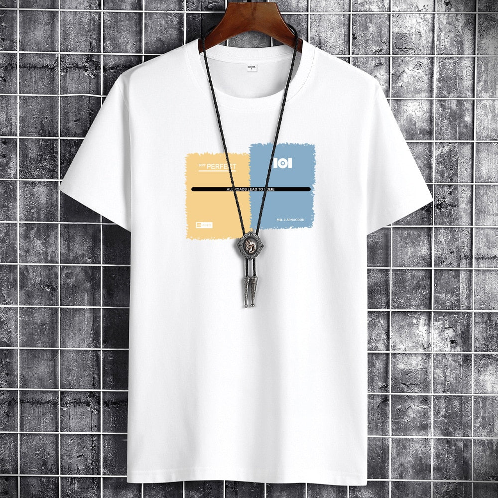Summer Men Tops Casual