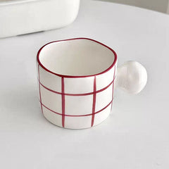 Korean Style Coffee Cup Tea Mug Ceramic Milk Cups Porcelain