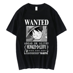 Men T-Shirts Anime Print Streetwear