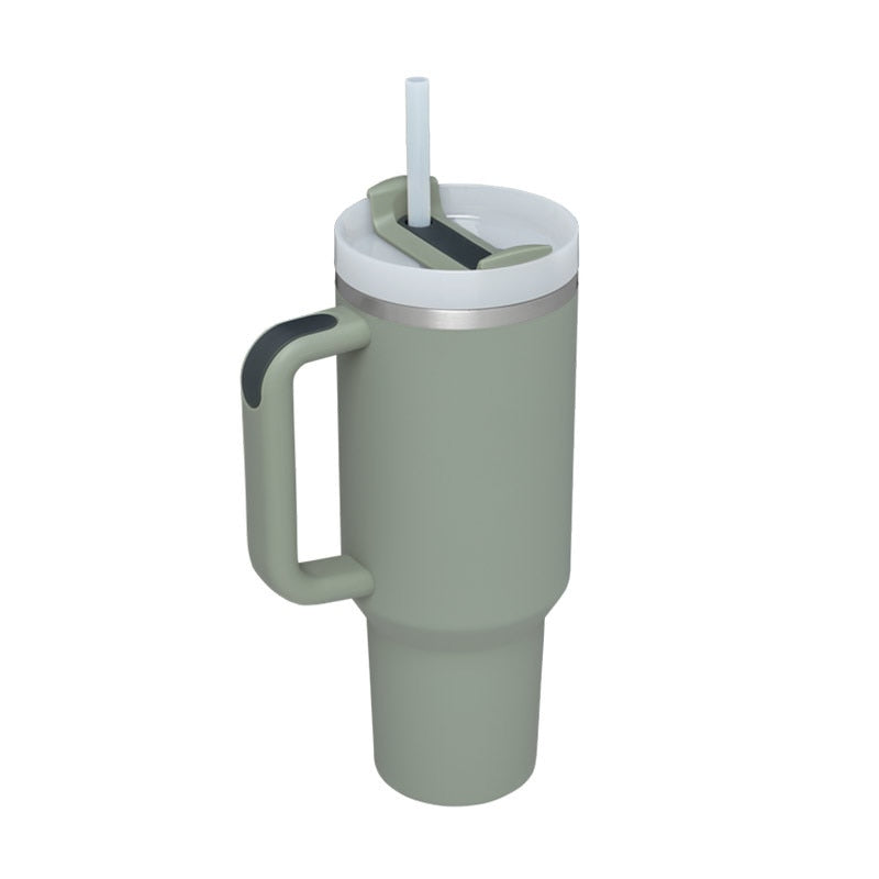 Stainless Steel Mug Coffee Cup Thermal  Mugs Thermos Tumbler with Handle