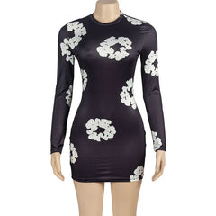 Under Your Spell Floral Long Sleeve Dress