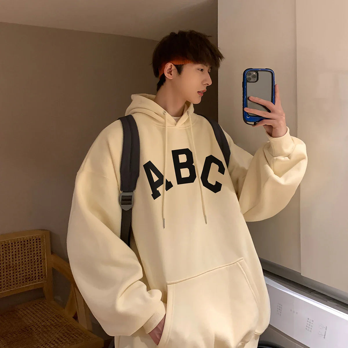 Stylish Men's Letter Print Hoodies for the Ultimate Korean Streetwear Look