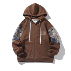 2023 Autumn Men Hoodies Print Patterns Korean Streetwear