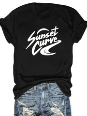 Sunset Curve Shirt Julie and Phantom Sensation Band