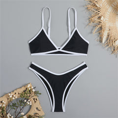 Sexy Micro Bikinis Set Swimming Bathing Suit maillot de bain femme Patchwork