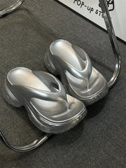 Space Center Platform Sandals
