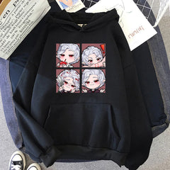 Kawaii Astarion Hoodie: Vintage Charm for Aesthetic Fashionistas
