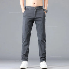 Casual Solid Color Fashion 2024 Men's Pants
