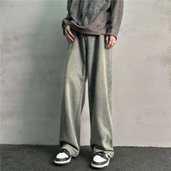 Street Swagger: Fashion-forward Straight Leg Jeans