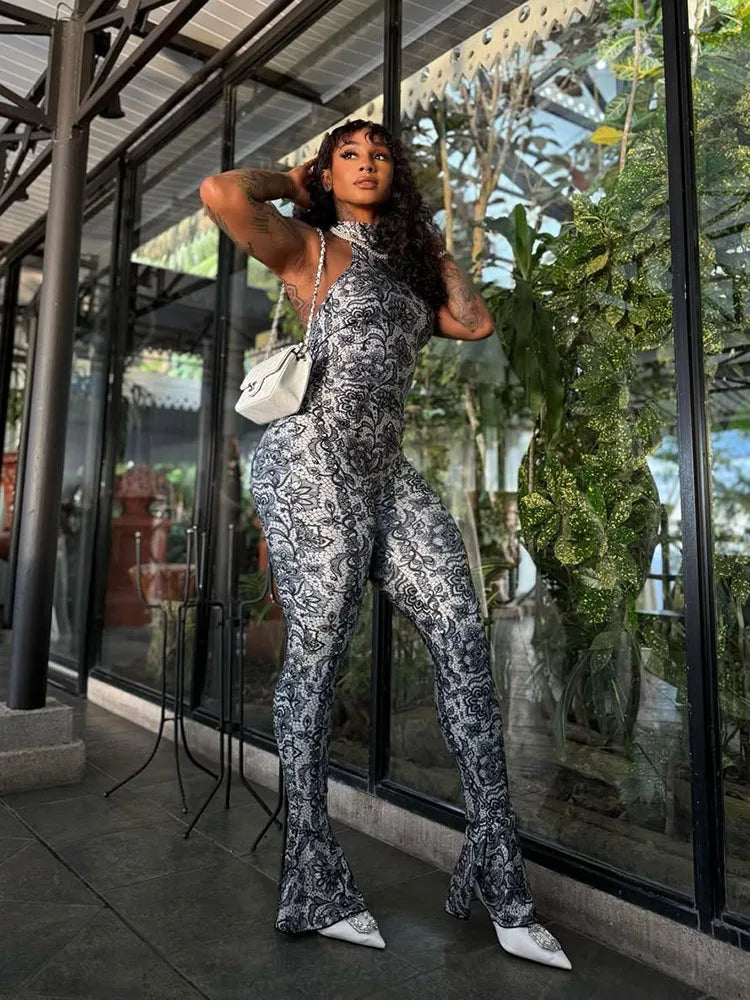 Tasmine Flare Jumpsuit