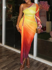 Nana One Shoulder Dress