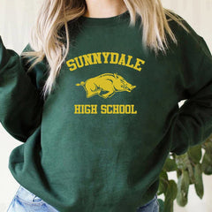 Buffy The Vampire Slayer Sweatshirt Sunnydale High School Retro Crewneck