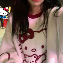 Sweater Top Korean Sweater Women Fashion Long Sleeve Sweater
