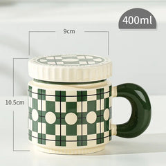 Ceramic Coffee Cup Mug Aesthetic