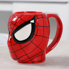 Creative Spider Man Hulk Captain America Deadpool 3D Mugs Ceramic Cup