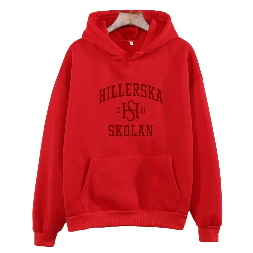 Young Royals Letter Print Clothes Autumn Winter Long Sleeve Sweatshirt
