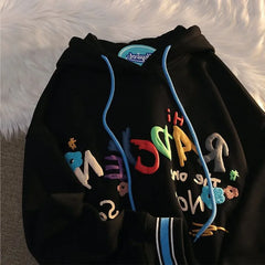 Japanese Y2k Kawaii Hoodies Oversized Women Graphic Harajuku Pullovers Fashion Aesthetic