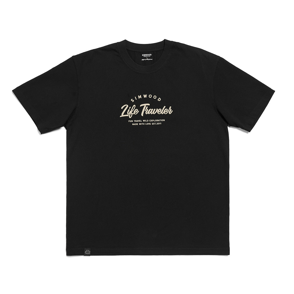 Letter Print T-shirt Men