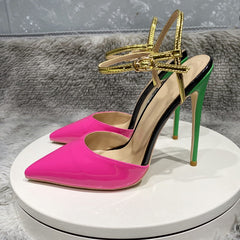 Pink Fusion Stiletto Heels