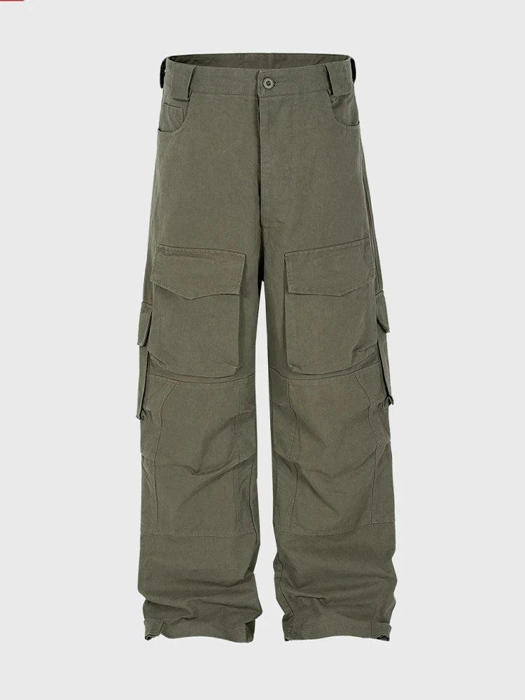 Safari Style Men Cargo Pants