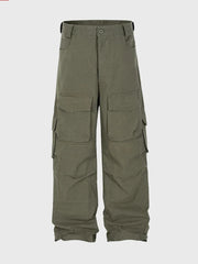 Safari Style Men Cargo Pants