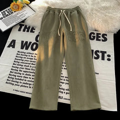 Sweatpants 2024 New Korean Casual Men