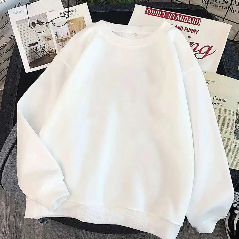 Street Graffiti Hip Hop Sweater New Loose Long Sleeve Top Girl Sweatshirt Gothic Streetwear