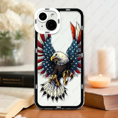 Case For iPhone Plus Soft Cover Eagle