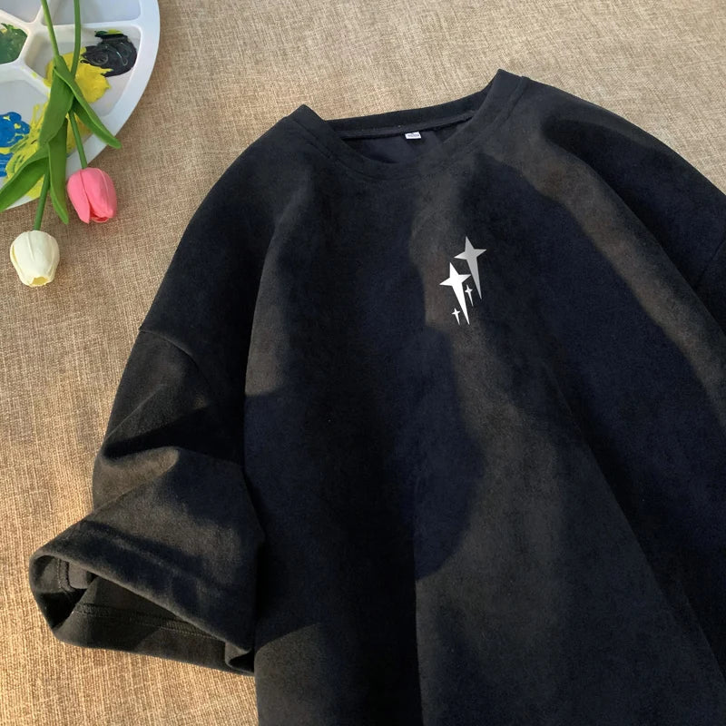 Men Graphic Print Clothes New Gothic Tees