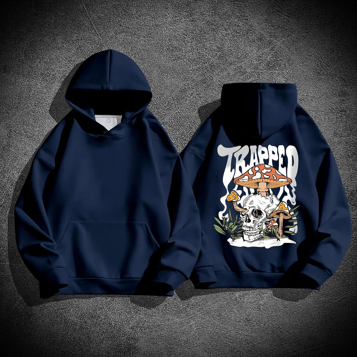 Skull Mushroom Printed Solid Casual Autumn/Winter