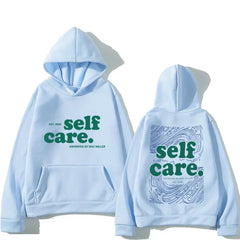 Self Care Creativity Design Hoodies For Womens