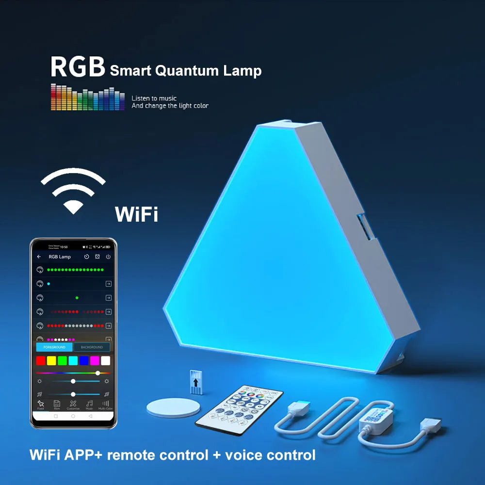 Cyberâ„?- Triangle Smart Wall Lamp