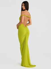 Serenity Backless Maxi Dress