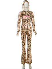 Wild For The Night Animal Print Two Piece Set