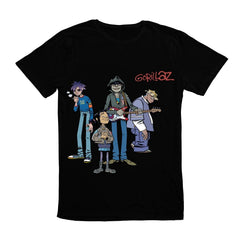 Men Gorillaz Rock Art Pop Virtual Band Hip Hop Music Best T-Shirt