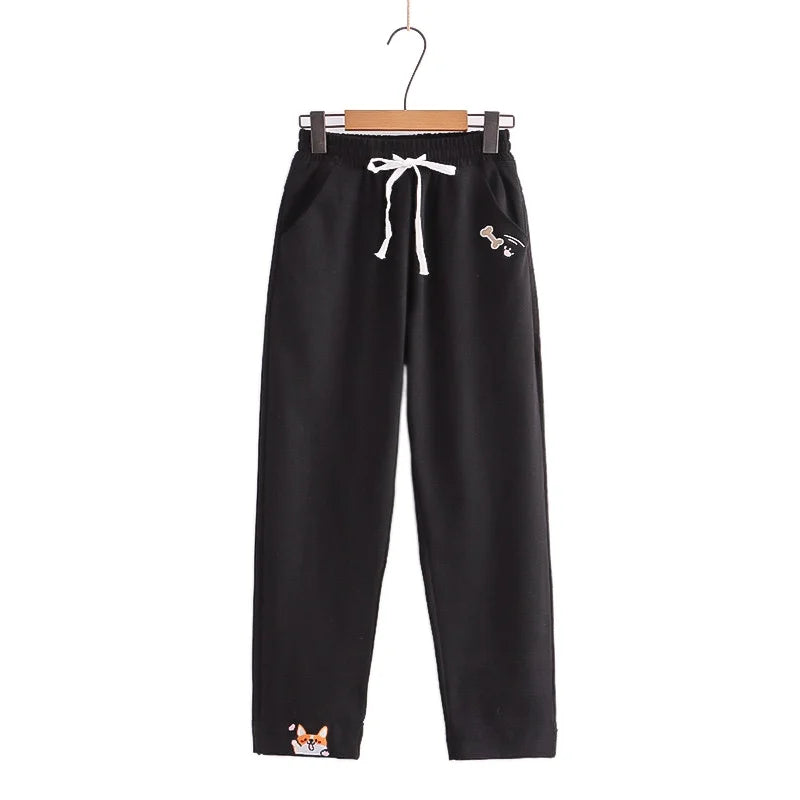 Shiba Inu Kawaii Pants for Women - Sweet and Cute
