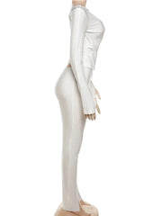 Bar Set High Long Sleeve Matching Set