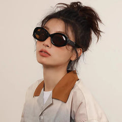 We Should Link Oval Sunglasses