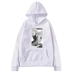 Manga Kaiju No. 8 Hoodies Hibino Kafka Printed Hooded Streetwear