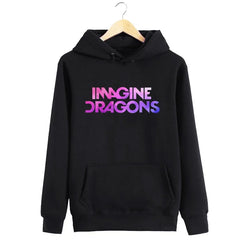 Cozy & Stylish: Imagine Dragons Women's Printed Hooded Hoodie