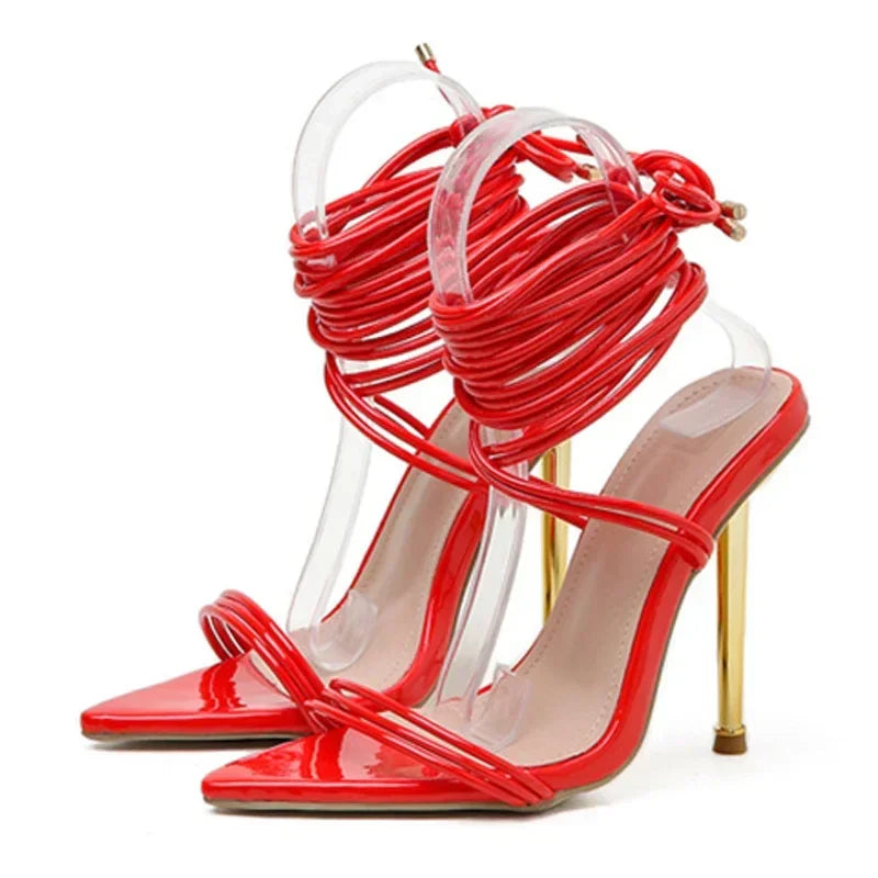 Chase Me Forever Strappy Heels