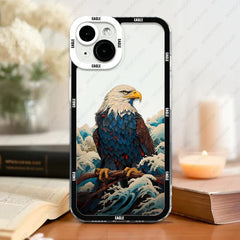 Case For iPhone Plus Soft Cover Eagle