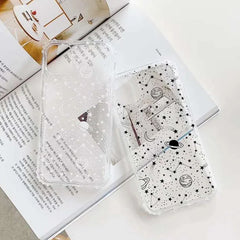 Starry Sky Constellation Pattern Case For iPhone Clear Soft TPU Back Cover