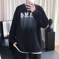 Streetwear Oversized Hoodie Harajuku Fashion Casual y2k O Neck Sweatshirts