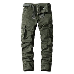 Cargo Pants Men Jogging Casual Pants Cotton Full Length Military Streetwear