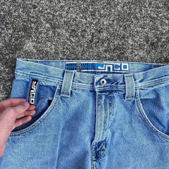 Y2k New Retro Street Clothing Harajuku Hip Hop Jeans Gothic Punk Fashion