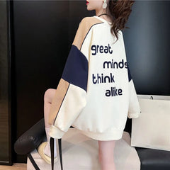 Loose Tops Pullovers Sweatshirts for Women Graphic Round Neck
