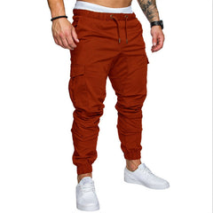 Casual Men Pants Harem Pantalones Fashion Big Pocket Hip Hop