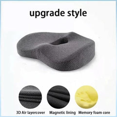 Premium hip support cushion - Allows you to sit for hours without pain!